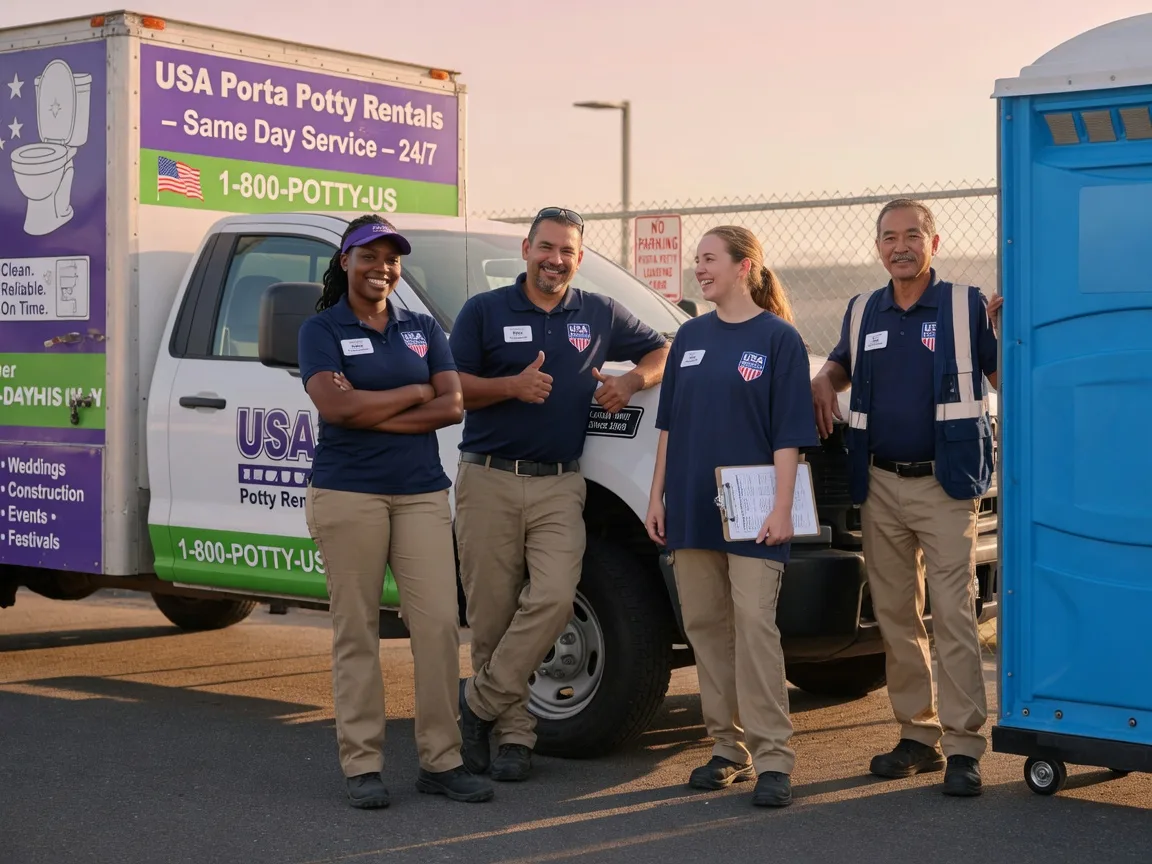 Porta Potty Rental company in Fortville, IN